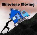 man moving a house up a hill like sisyphus.